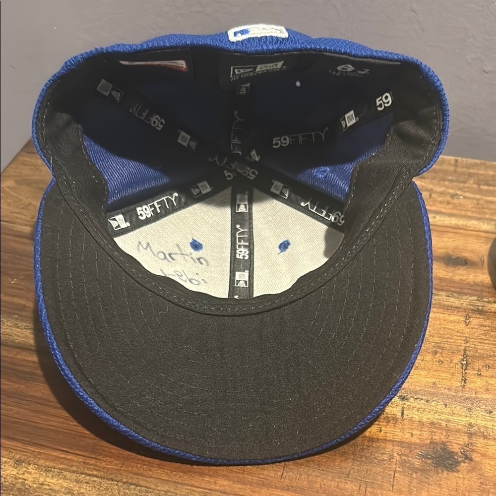 Blue Maple Leaf Baseball Cap - Picture 4 of 6